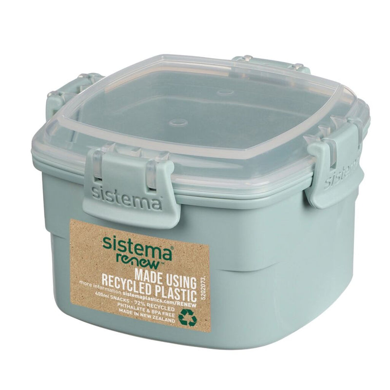 Sistema Renew Snackdoos met Uitneembare Lade 400 ML