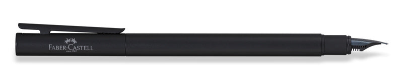 Faber Castell FC-342303 Vulpen NEO Slim Zwart Mat, Zwart, B