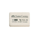 Faber gom 7041 natuurrubber 34x26x8mm 40stuks