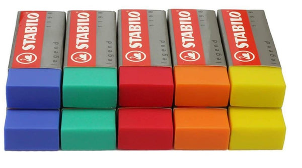 STABILO Legend gekleurde gummen