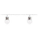 Feestverlichting - 30 LED Bolletjes - 4.50 meter - Warm wit - op Batterijen