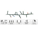 Micro Cluster met Haspel - 500 LED - 10 meter - met timer - multicolor