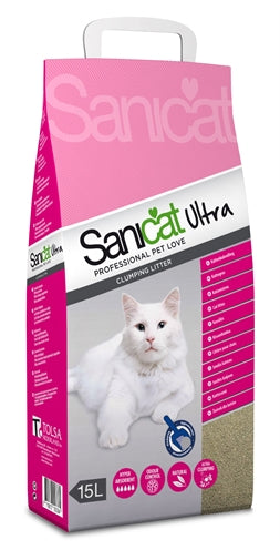 Sanicat Ultra Kattenbakvulling 15 LTR 15 KG