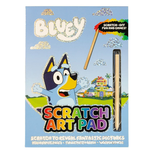 Totum Bluey Scratch Art Pad