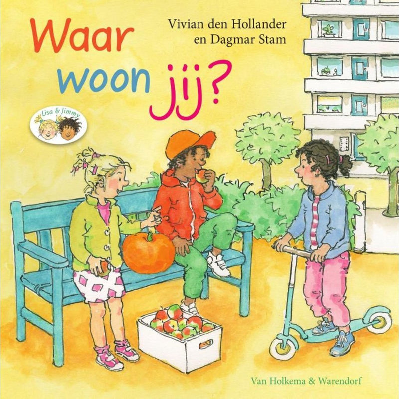 Boek Lisa en Jimmy Waar Woon Jij?