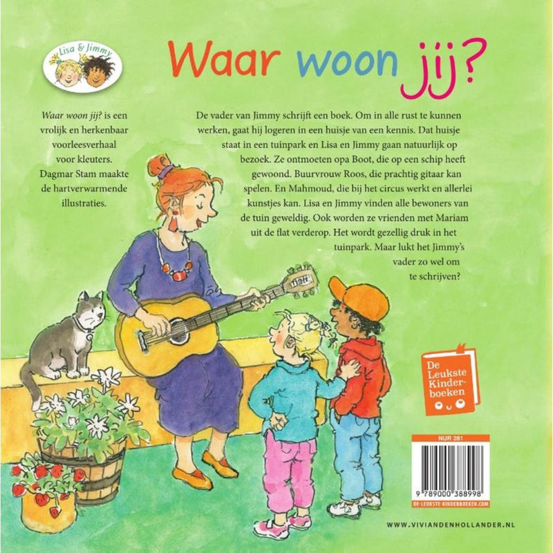 Boek Lisa en Jimmy Waar Woon Jij?