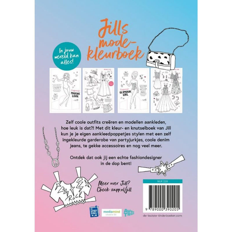 Kleurboek Jills-mode