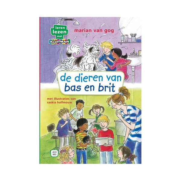 Boek AVI M3 Leren Lezen met Kluitman de Dieren Van Bas en Brit