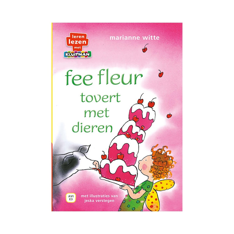 Boek AVI E3 Leren Lezen met Kluitman Fee Fleur Tovert met Dieren
