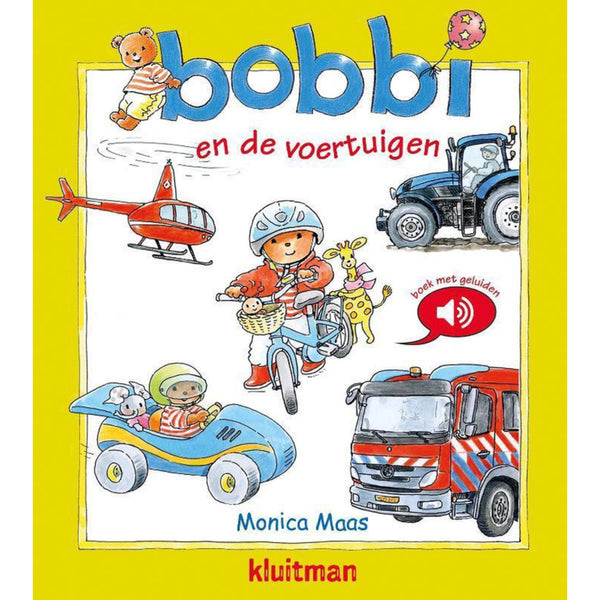 Kluitman Boek Bobbi en de Voertuigen + Geluid
