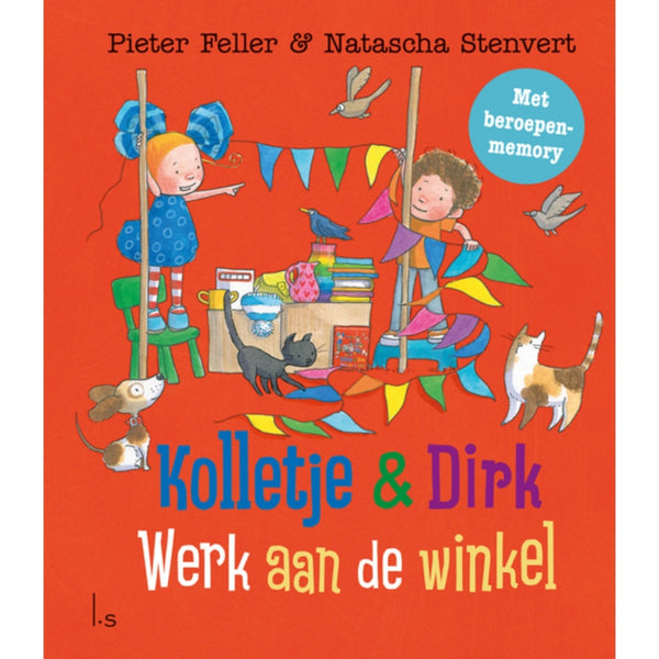 Boek Kolletje En Dirk Werk Aan De Winkel + Memospel
