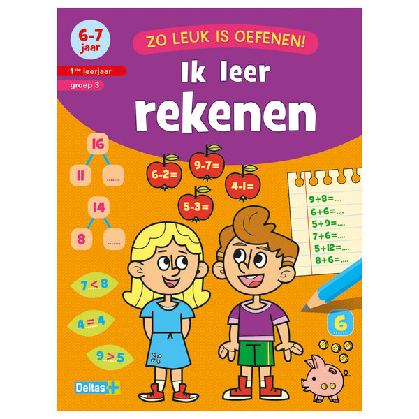 Deltas Boek Zo Leuk Is Oefenen Ik Leer Rekenen 6-7 Jaar