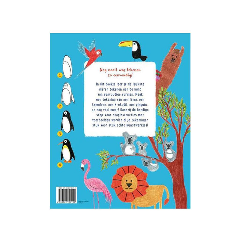 Hoera! Ik leer Dieren Tekenen