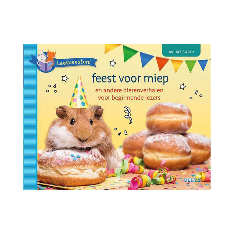 Deltas Boek Leesbeesten! Feest Voor Miep Avi M3