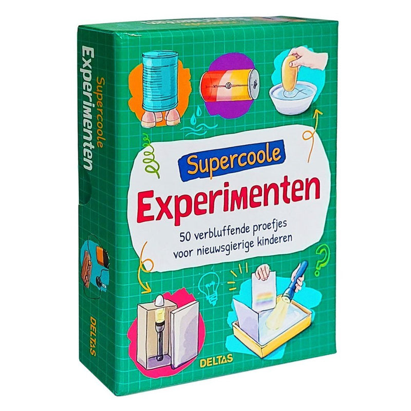 Supercoole Experimenten - Doos met Kaarten