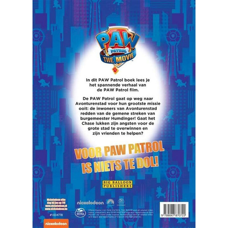 Boek Paw Patrol The Movie