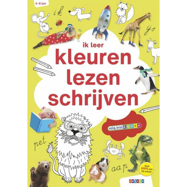 Veilig leren lezen - ik leer kleuren, lezen en schrijven