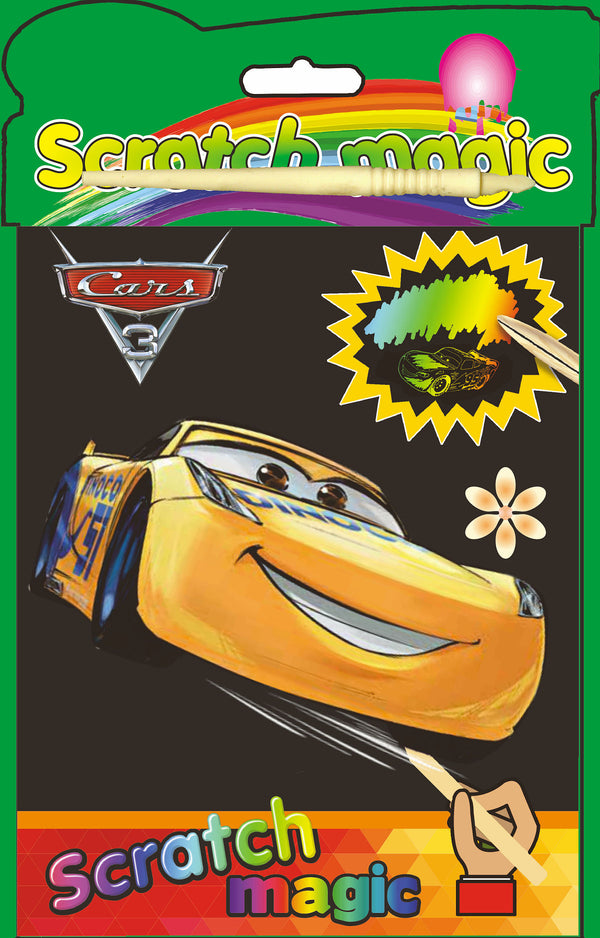 Scratch Magic Disney Cars 3 Geel