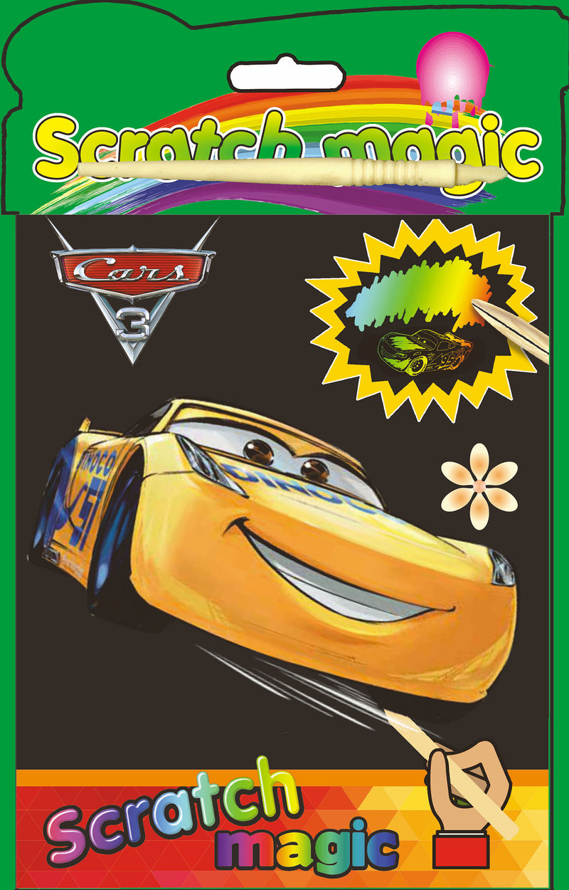 Scratch Magic Disney Cars 3 Geel