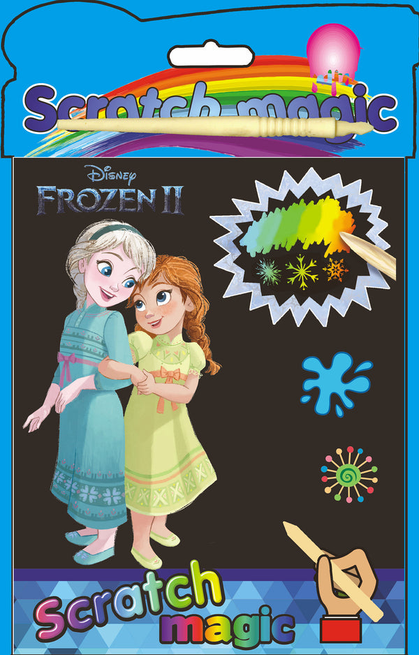 Scratch Magic Disney Frozen 2 Blauw Geel