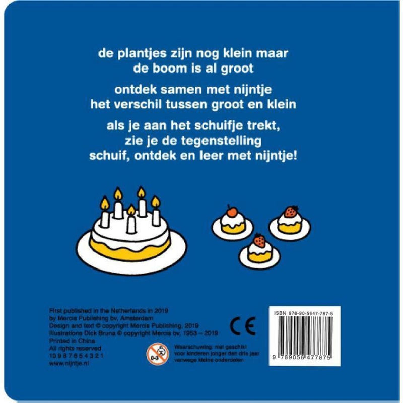 Nijntje Schuifboekje Groot en Klein