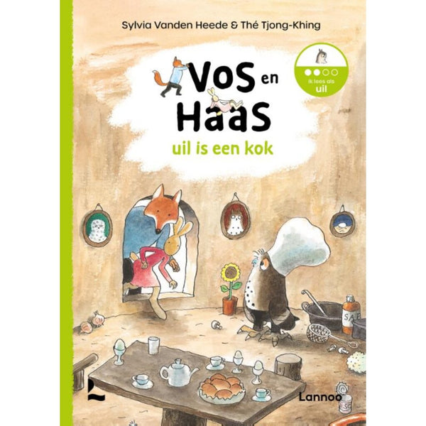 Boek Vos en Haas Uil Is Een Kok