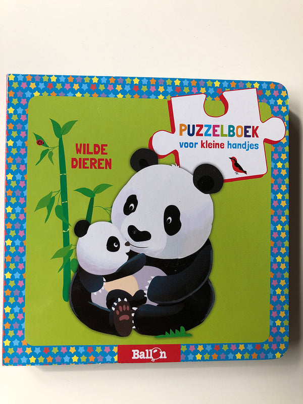 De Ballon puzzelboek Wilde dieren