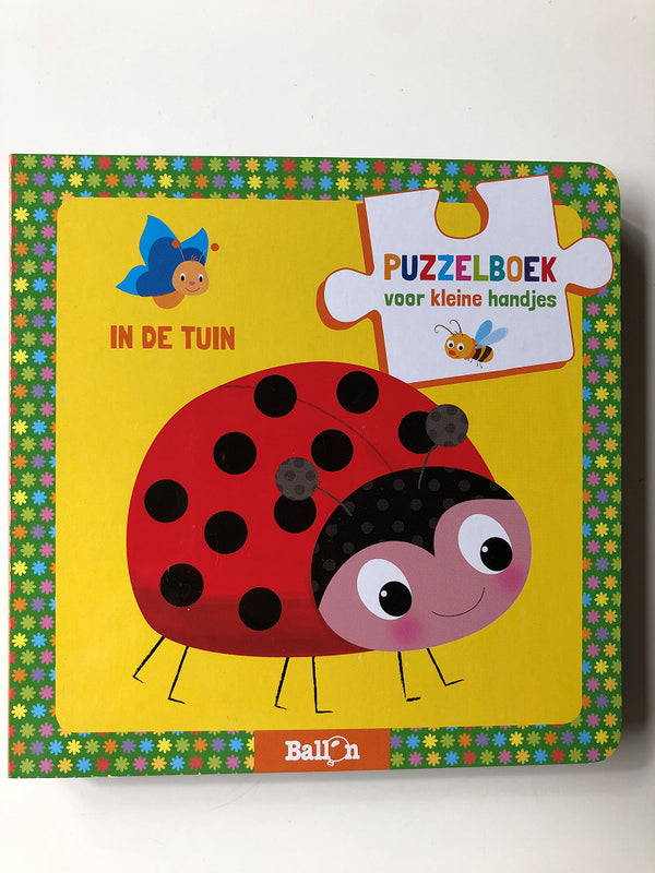 De Ballon puzzelboek In de tuin