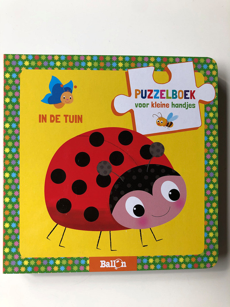 De Ballon puzzelboek In de tuin