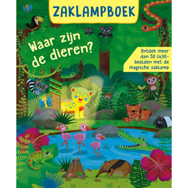 Zwijsen Zaklampboek Waar Zijn De Dieren?