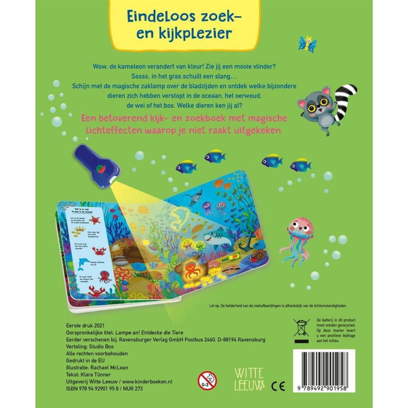 Zwijsen Zaklampboek Waar Zijn De Dieren?