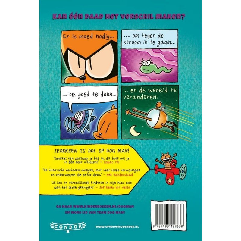 Boek Dog Man Deel 8 Dog Man Ziet Ze Zwemmen
