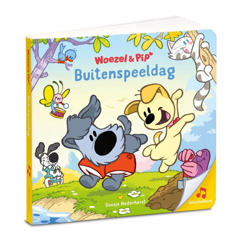 Woezel en Pip Boek Buitenspeeldag + Geluid