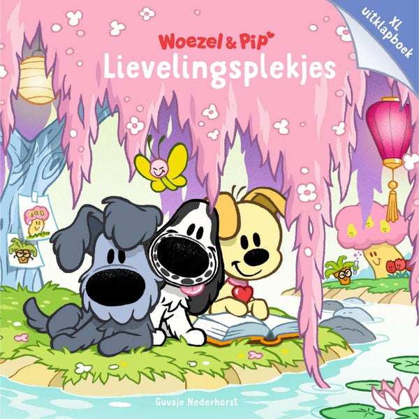 Woezel en Pip XL Uitklapboek Lievelingsplekjes