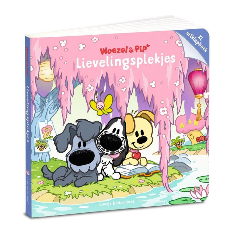 Woezel en Pip XL Uitklapboek Lievelingsplekjes