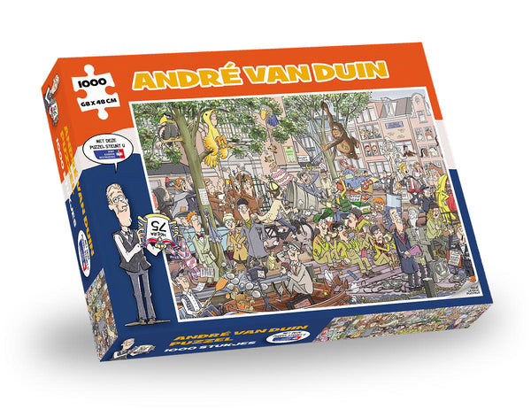 Legpuzzel Andre van Duin 75 Jaar, 1000st.