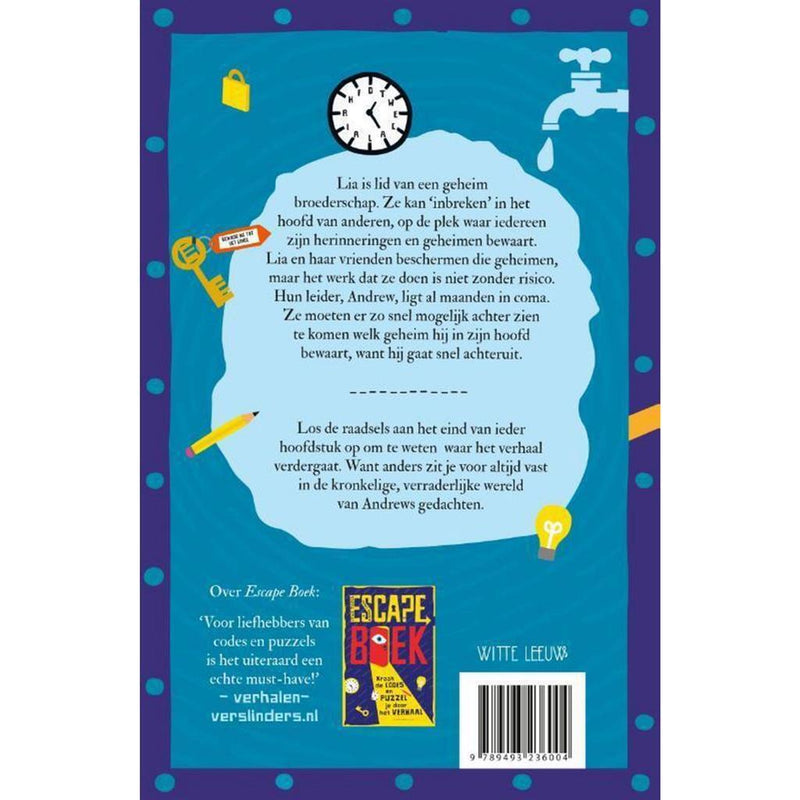 Boek Escape Boek de Geheime Code van de Grote Kluis
