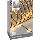 LED Verlichting 120 LED - 9 meter - extra warm wit - voor binnen en buiten - 8 Lichtfuncties - Soft