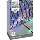 LED Verlichting 320 LED - 24 meter - multicolor - voor binnen en buiten - 8 Lichtfuncties - Soft Wi