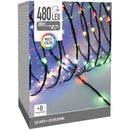 LED Verlichting 480 LED - 36 meter - multicolor - voor binnen en buiten - 8 Lichtfuncties - Soft Wi