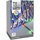 LED Verlichting 720 LED - 54 meter - multicolor - voor binnen en buiten - 8 Lichtfuncties - Soft Wi