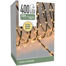 LED Verlichting 400 LED - 12 meter - extra warm wit - voor binnen en buiten - 8 Lichtfuncties - Sof