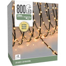 LED Verlichting 800 LED - 24 meter - extra warm wit - voor binnen en buiten - 8 Lichtfuncties - Sof