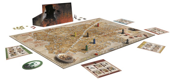 999 Games Brieven uit Whitechapel Bordspel
