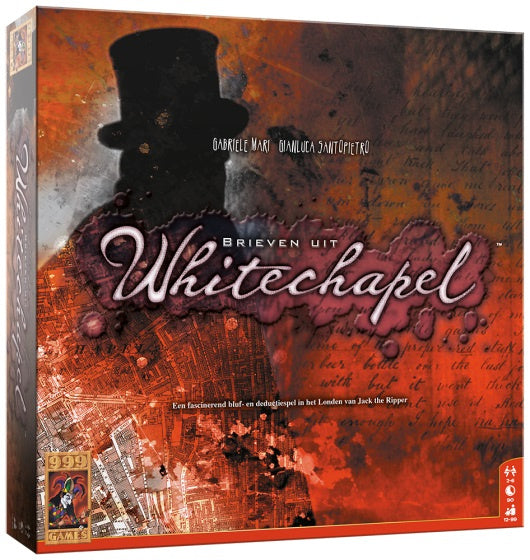 999 Games Brieven uit Whitechapel Bordspel