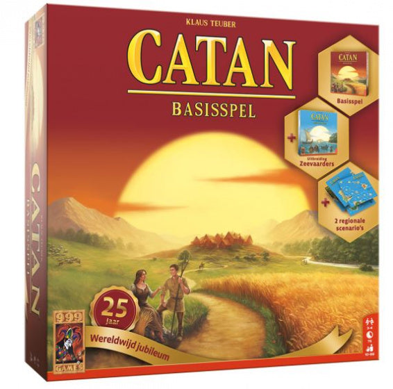 bordspel Catan: 25 jaar wereldwijd jubileum (NL)