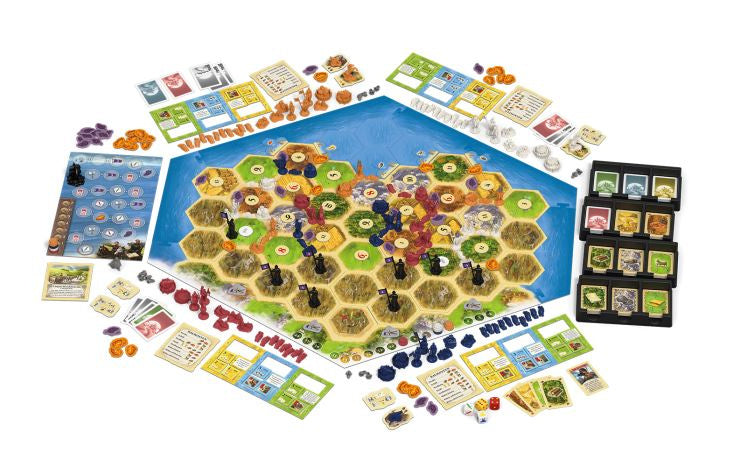 Catan - Uitbreiding De Legende van de Veroveraars Bordspel