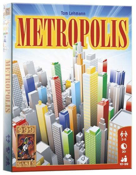 999 Games Metropolis Kaartspel