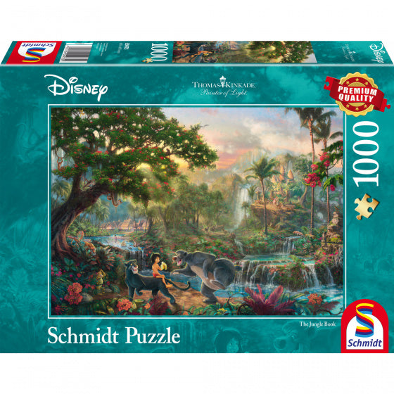 legpuzzel The Jungle Book Disney karton 1000 stukjes