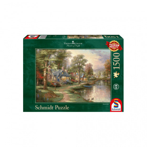 legpuzzel Hometown Lake 1500 stukjes